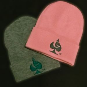 NOS Set of Winter Beanie Hats with Cuff